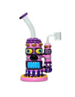 9.7" Brain Monster 3D Handcraft Honeycomb Rig W/ Banger