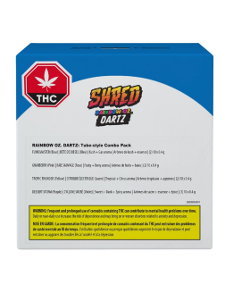 SHRED Rainbow Oz Dartz 70pc Combo Pack Pre Roll