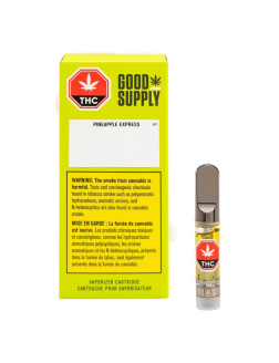 Good Supply Pineapple Express 1g 510 Vape Cartridge